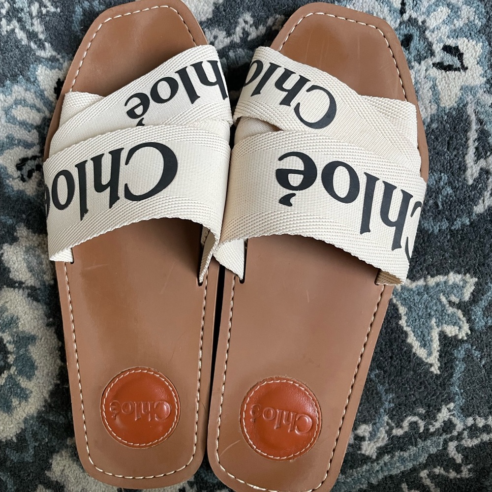 Chloe woody sandals size 38